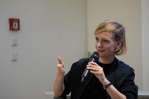 Kunstraum Niederösterreich: Care Matters. Podiumsdiskussion (10.5.2019) https://esel.cc/CareMatters | Foto: eSeL Foto: eSeL.at - Lorenz Seidler