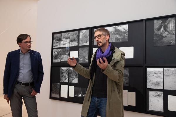 Landesgalerie Niederösterreich: Michael Höpfner -  Durchwanderte Kreisläufe (19.10.2019–03.05.2020) https://www.lgnoe.at/de/ausstellungen/aktuell/michael-hoepfner | Foto: eSeL Foto: eSeL.at - Lorenz Seidler