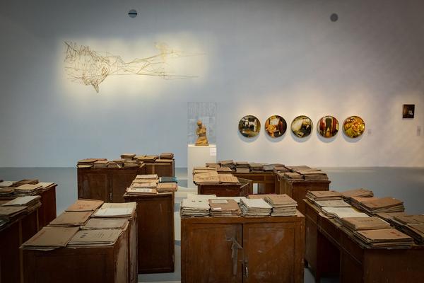 MAK: Chinese Whispers. Neue Kunst aus der Sigg Collection (30.1. - 26.5.2019, Pressekonferenz) https://mak.at/chinesewhispers | Foto: eSeL Foto: eSeL.at - Lorenz Seidler