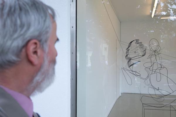 Kunstraum Weikendorf: Constantin Luser: Black Trombone (Eröffnung, 26.4.2019, Kunst im öffentlichen Raum Niederösterreich) https://esel.at/termin/100959 | Foto: eSeL Foto: eSeL.at - Lorenz Seidler