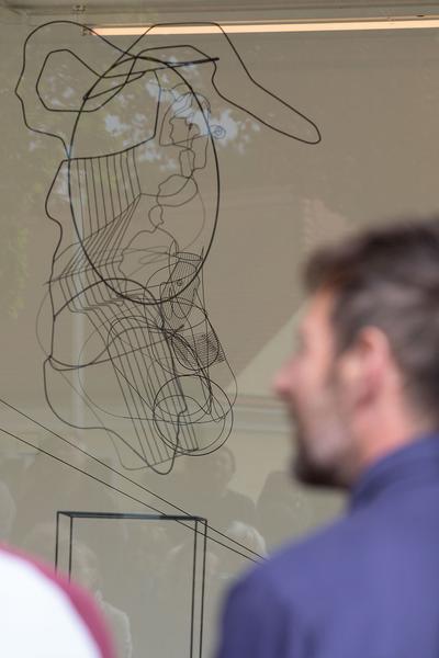 Kunstraum Weikendorf: Constantin Luser: Black Trombone (Eröffnung, 26.4.2019, Kunst im öffentlichen Raum Niederösterreich) https://esel.at/termin/100959 | Foto: eSeL Foto: eSeL.at - Lorenz Seidler