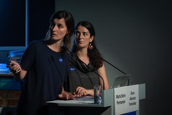 Architekturzentrum Wien: Marta Serra Permanyer & Elena Albareda Fernández (CÍCLICA, Barcelona) @ Critical Care – Symposium (21.6.2019) https://www.azw.at/de/termin/critical-care-symposium | Foto: eSeL Foto: eSeL.at - Lorenz Seidler