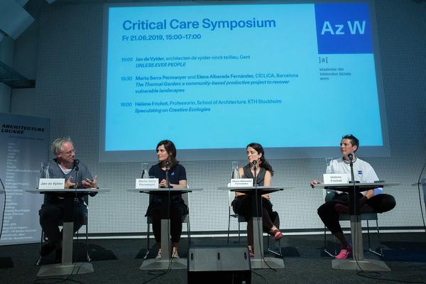Architekturzentrum Wien: Panel - Critical Care – Symposium (21.6.2019) https://www.azw.at/de/termin/critical-care-symposium | Foto: eSeL Foto: eSeL.at - Lorenz Seidler