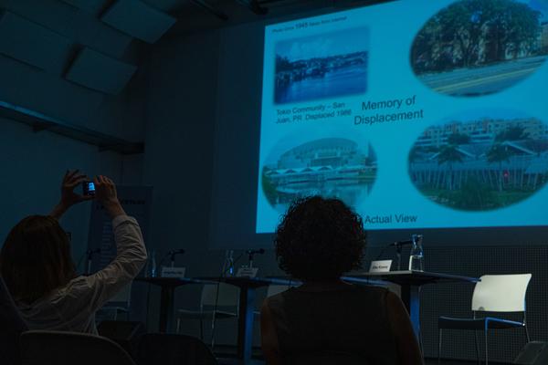 Architekturzentrum Wien: María E. Hernández Torrales (Caño Martín Peña Community Land Trust) @ Critical Care – Symposium (21.6.2019) https://www.azw.at/de/termin/critical-care-symposium | Foto: eSeL Foto: eSeL.at - Lorenz Seidler