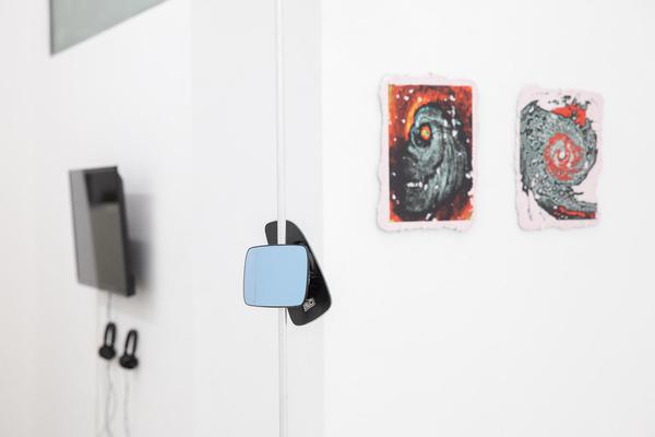 Gabriele Senn Galerie: curated by: While I Kiss The Sky (Aufbau, 11.9.2019) https://esel.at/termin/102437/curated-by | Foto: eSeL Foto: eSeL.at - Lorenz Seidler