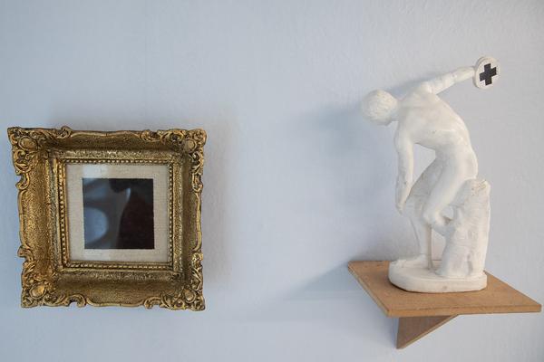 Christine König Galerie: curated by: IRWIN (Aufbau, 11.9.2019) Foto: eSeL.at - Lorenz Seidler