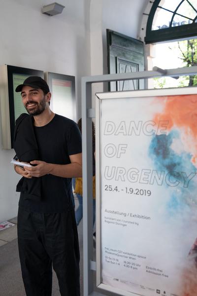 frei_raum Q21 exhibition space: Dance Of Urgency (MQ, 25.4. - 1.9.2019)  https://danceofurgency.com | Foto: eSeL Foto: eSeL.at - Lorenz Seidler