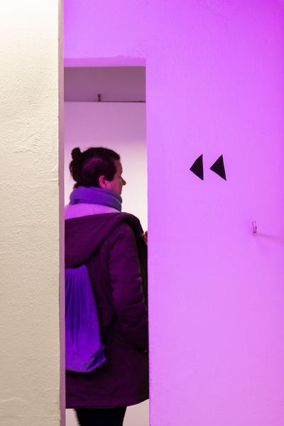 das weisse haus: Kunst vor dem Markt. die weisse ab-haus-verkaufs-kunstschau #06 (Eröffnung 19.11.2019) https://w.dasweissehaus.at/en/exhibition/die-weisse-ab-haus-verkaufs-kunstschau-06 | Foto: eSeL.at - Hanna Gerstacker Foto: esel@esel.at
