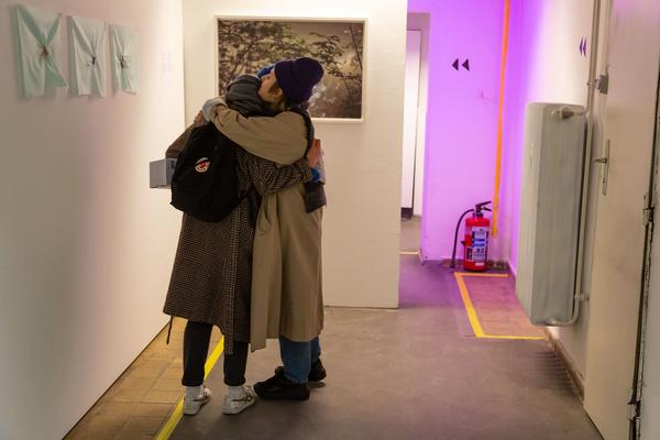 das weisse haus: Kunst vor dem Markt. die weisse ab-haus-verkaufs-kunstschau #06 (Eröffnung 19.11.2019) https://w.dasweissehaus.at/en/exhibition/die-weisse-ab-haus-verkaufs-kunstschau-06 | Foto: eSeL.at - Hanna Gerstacker Foto: esel@esel.at