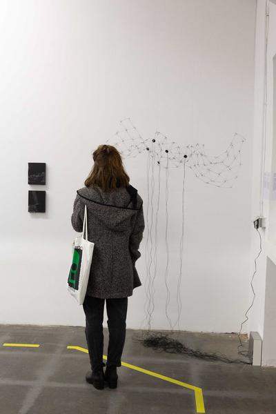 das weisse haus: Kunst vor dem Markt. die weisse ab-haus-verkaufs-kunstschau #06 (Eröffnung 19.11.2019) https://w.dasweissehaus.at/en/exhibition/die-weisse-ab-haus-verkaufs-kunstschau-06 | Foto: eSeL.at - Hanna Gerstacker Foto: esel@esel.at