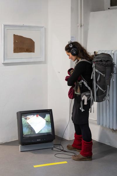 das weisse haus: Kunst vor dem Markt. die weisse ab-haus-verkaufs-kunstschau #06 (Eröffnung 19.11.2019) https://w.dasweissehaus.at/en/exhibition/die-weisse-ab-haus-verkaufs-kunstschau-06 | Foto: eSeL.at - Hanna Gerstacker Foto: esel@esel.at