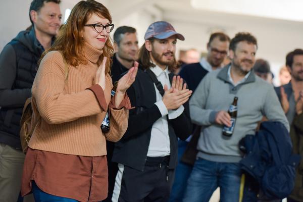 das weisse haus: Kunst vor dem Markt. die weisse ab-haus-verkaufs-kunstschau #06 (Preview, 18.11.2019) https://w.dasweissehaus.at/en/exhibition/die-weisse-ab-haus-verkaufs-kunstschau-06 | Foto: eSeL.at - Joanna Pianka