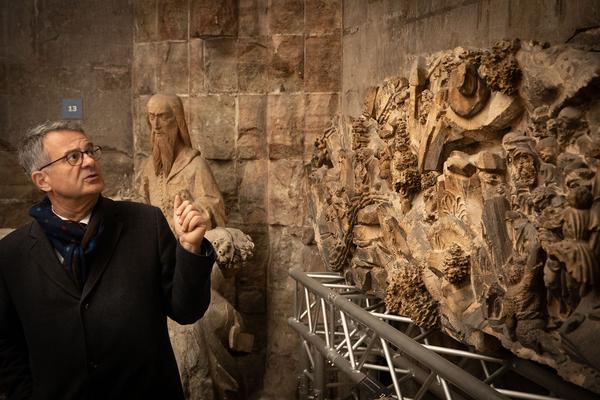 Dom Museum Wien:  DOMerstag - "Wunden am Dom“ mit Dombaumeister Wolfgang Zehetner (14.3.2019) http://www.dommuseum.at/de/besuch/?kid=198&a=d | Foto: eSeL Foto: eSeL.at - Lorenz Seidler