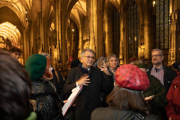 Dom Museum Wien:  DOMerstag - "Wunden am Dom“ mit Dombaumeister Wolfgang Zehetner (14.3.2019) http://www.dommuseum.at/de/besuch/?kid=198&a=d | Foto: eSeL Foto: eSeL.at - Lorenz Seidler