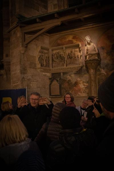 Dom Museum Wien:  DOMerstag - "Wunden am Dom“ mit Dombaumeister Wolfgang Zehetner (14.3.2019) http://www.dommuseum.at/de/besuch/?kid=198&a=d | Foto: eSeL Foto: eSeL.at - Lorenz Seidler