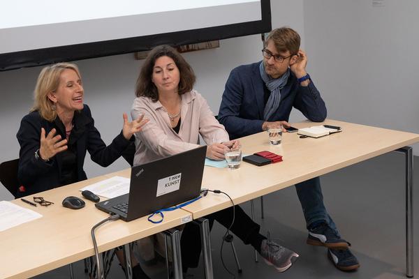 Dom Museum Wien: DOMerstagabend - Verwundbarkeit (in) der Kunst. KünstlerInnengespräch (15.5.2019) http://www.dommuseum.at/de/besuch/?kid=219&a=d | Foto: eSeL Foto: eSeL.at - Lorenz Seidler