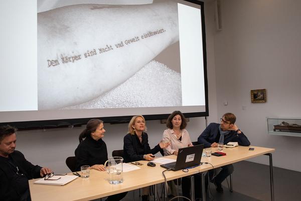 Dom Museum Wien: DOMerstagabend - Verwundbarkeit (in) der Kunst. KünstlerInnengespräch (15.5.2019) http://www.dommuseum.at/de/besuch/?kid=219&a=d | Foto: eSeL Foto: eSeL.at - Lorenz Seidler