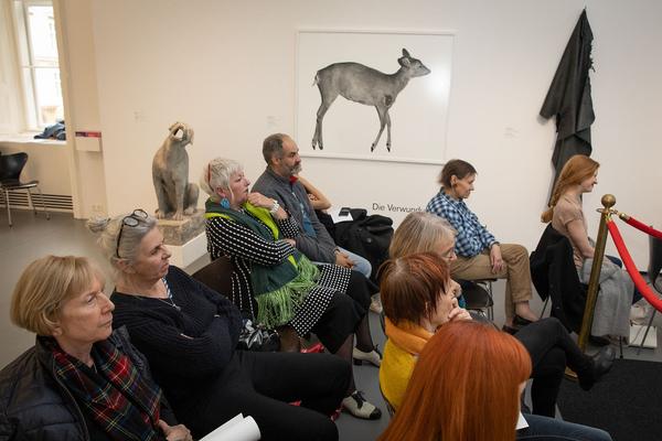 Dom Museum Wien: DOMerstagabend - Verwundbarkeit (in) der Kunst. KünstlerInnengespräch (15.5.2019) http://www.dommuseum.at/de/besuch/?kid=219&a=d | Foto: eSeL Foto: eSeL.at - Lorenz Seidler