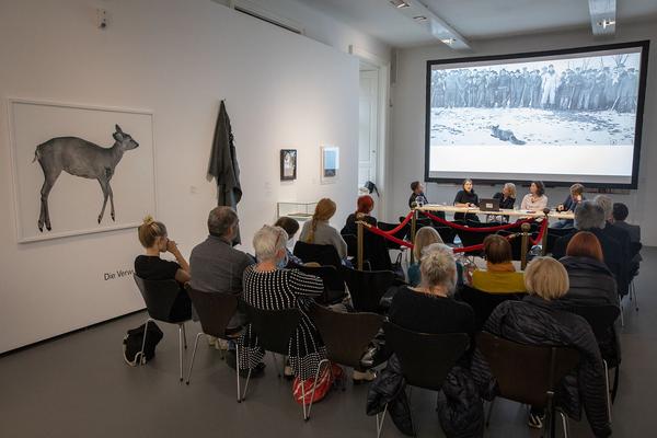 Dom Museum Wien: DOMerstagabend - Verwundbarkeit (in) der Kunst. KünstlerInnengespräch (15.5.2019) http://www.dommuseum.at/de/besuch/?kid=219&a=d | Foto: eSeL Foto: eSeL.at - Lorenz Seidler