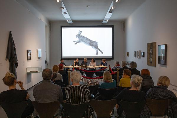 Dom Museum Wien: DOMerstagabend - Verwundbarkeit (in) der Kunst. KünstlerInnengespräch (15.5.2019) http://www.dommuseum.at/de/besuch/?kid=219&a=d | Foto: eSeL Foto: eSeL.at - Lorenz Seidler