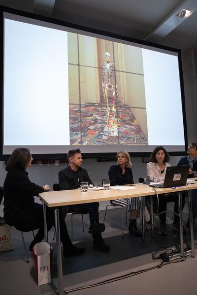 Dom Museum Wien: DOMerstagabend - Verwundbarkeit (in) der Kunst. KünstlerInnengespräch (15.5.2019) http://www.dommuseum.at/de/besuch/?kid=219&a=d | Foto: eSeL Foto: eSeL.at - Lorenz Seidler
