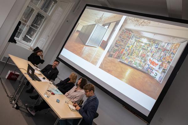 Dom Museum Wien: DOMerstagabend - Verwundbarkeit (in) der Kunst. KünstlerInnengespräch (15.5.2019) http://www.dommuseum.at/de/besuch/?kid=219&a=d | Foto: eSeL Foto: eSeL.at - Lorenz Seidler