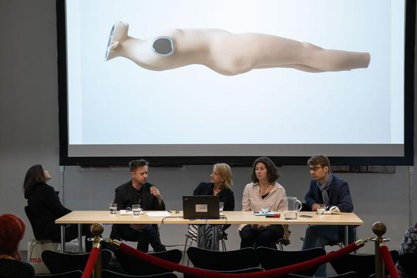 Dom Museum Wien: DOMerstagabend - Verwundbarkeit (in) der Kunst. KünstlerInnengespräch (15.5.2019) http://www.dommuseum.at/de/besuch/?kid=219&a=d | Foto: eSeL Foto: eSeL.at - Lorenz Seidler