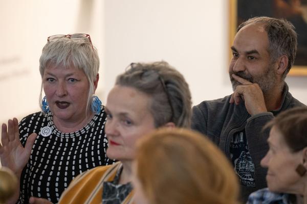 Dom Museum Wien: DOMerstagabend - Verwundbarkeit (in) der Kunst. KünstlerInnengespräch (15.5.2019) http://www.dommuseum.at/de/besuch/?kid=219&a=d | Foto: eSeL Foto: eSeL.at - Lorenz Seidler
