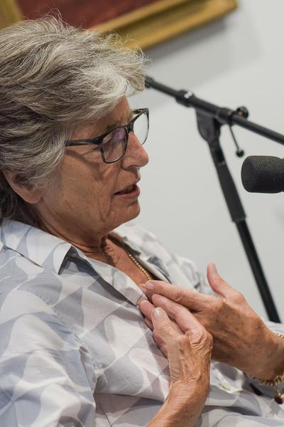 Dom Museum Wien: DOMerstagabend  - Cecily Corti "Wunden in der Gesellschaft" (27.6.2019) http://www.dommuseum.at/de/besuch/?kid=233&a=d | Foto: eSeL.at - Joanna Pianka