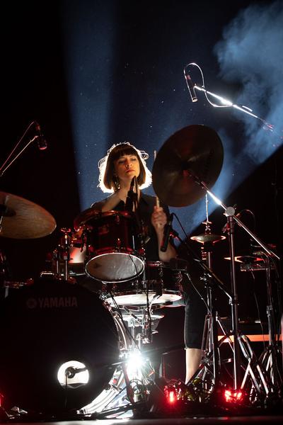 Katharina Ernst @ donaufestival 2019 "New Territories" (Eröffnungstag, 26.4.2019, Minoritenkirche) https://esel.at/termin/101192 | Foto: eSeL Foto: eSeL.at - Lorenz Seidler
