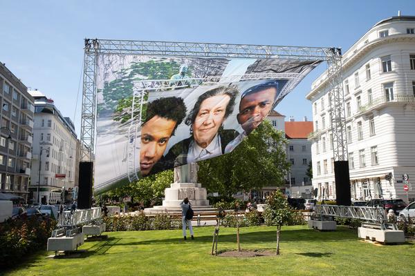 KOER: Ein Denkmal für Ute Bock? - Ines Hochgerner & Peter Fritzenwallner (26.4. - 20.5.2019, Dr.-Karl-Lueger-Platz) https://esel.at/termin/101092 | Foto: eSeL Foto: eSeL.at - Lorenz Seidler