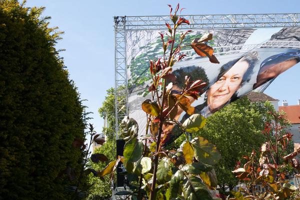 KOER: Ein Denkmal für Ute Bock? - Ines Hochgerner & Peter Fritzenwallner (26.4. - 20.5.2019, Dr.-Karl-Lueger-Platz) https://esel.at/termin/101092 | Foto: eSeL Foto: eSeL.at - Lorenz Seidler