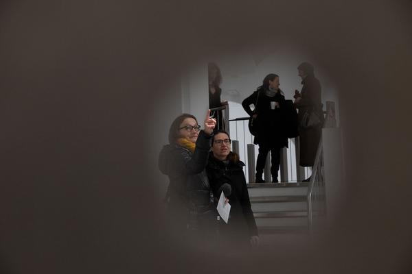 akbild xhibitE: Neueröffnung (Akademie der Bild. Künste Wien, 25.1.2019) https://esel.cc/rundgang2019 | Foto: eSeL Foto: eSeL.at - Lorenz Seidler