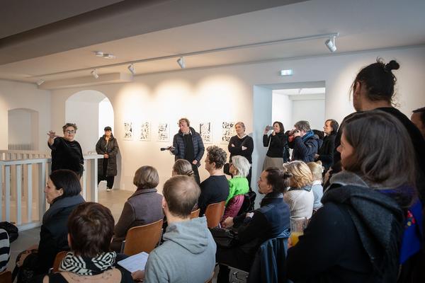 akbild xhibitE: Neueröffnung (Akademie der Bild. Künste Wien, 25.1.2019) https://esel.cc/rundgang2019 | Foto: eSeL Foto: eSeL.at - Lorenz Seidler
