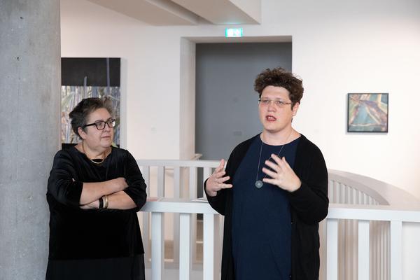 akbild xhibitE: Neueröffnung (Akademie der Bild. Künste Wien, 25.1.2019) https://esel.cc/rundgang2019 | Foto: eSeL Foto: eSeL.at - Lorenz Seidler
