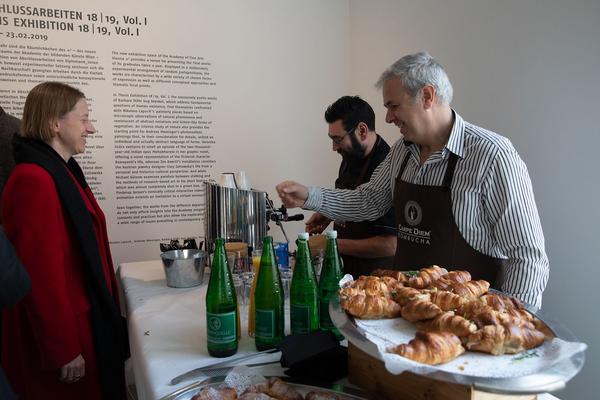akbild xhibitE: Neueröffnung (Akademie der Bild. Künste Wien, 25.1.2019) https://esel.cc/rundgang2019 | Foto: eSeL Foto: eSeL.at - Lorenz Seidler