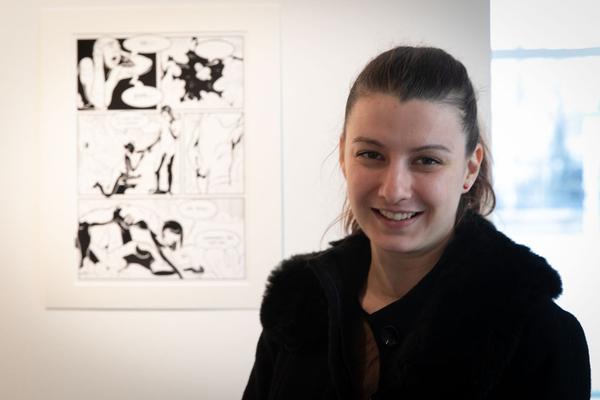 akbild xhibitE: Neueröffnung (Akademie der Bild. Künste Wien, 25.1.2019) https://esel.cc/rundgang2019 | Foto: eSeL Foto: eSeL.at - Lorenz Seidler