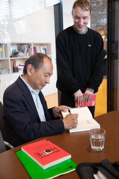 Francis Fukuyama. The ERSTE Foundation - Tipping Point Talks 2019 (7.3.2019) Foto: eSeL Foto: eSeL.at - Lorenz Seidler