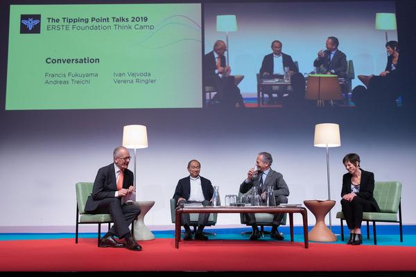 Francis Fukuyama. The ERSTE Foundation - Tipping Point Talks 2019 (7.3.2019) Foto: eSeL Foto: eSeL.at - Lorenz Seidler