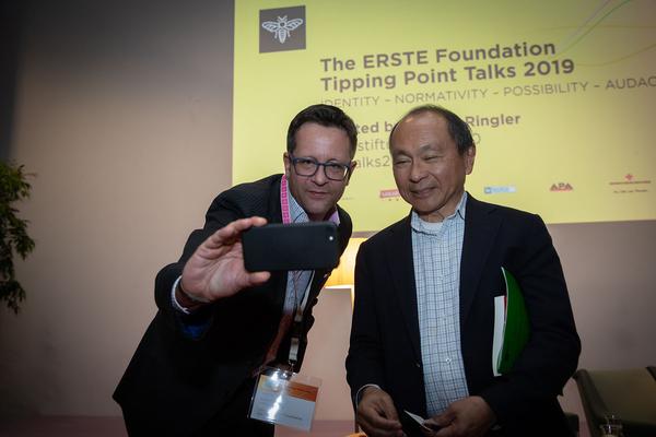 Francis Fukuyama. The ERSTE Foundation - Tipping Point Talks 2019 (7.3.2019) Foto: eSeL Foto: eSeL.at - Lorenz Seidler