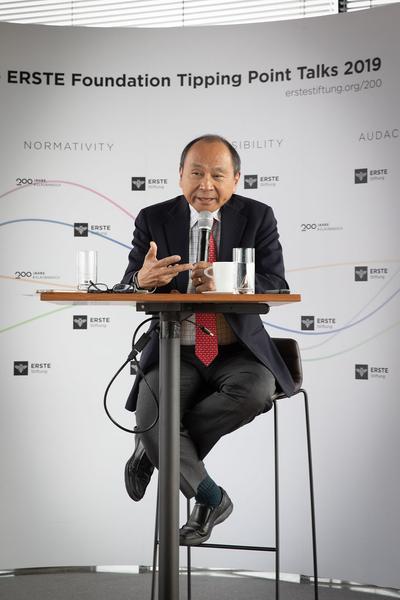 Francis Fukuyama. The ERSTE Foundation - Tipping Point Talks 2019 (7.3.2019) Foto: eSeL Foto: eSeL.at - Lorenz Seidler