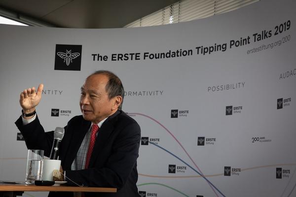 Francis Fukuyama. The ERSTE Foundation - Tipping Point Talks 2019 (7.3.2019) Foto: eSeL Foto: eSeL.at - Lorenz Seidler