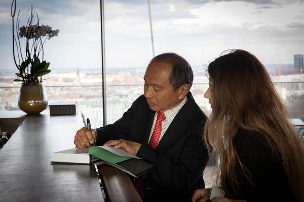 Francis Fukuyama. The ERSTE Foundation - Tipping Point Talks 2019 (7.3.2019) Foto: eSeL Foto: eSeL.at - Lorenz Seidler