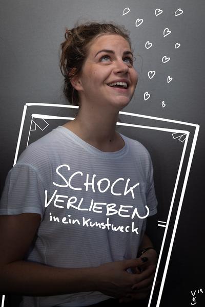 eSeL: SchutzpatronInnen der Kunst / Kunst Bekenntnis Box (9.8.2019) Foto: eSeL