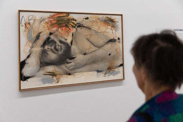 Albertina: Arnulf Rainer. Eine Hommage (27.9.2019 - 19.1.2020) https://www.albertina.at/ausstellungen/arnulf-rainer-eine-hommage/ | Foto: eseL Foto: eSeL.at - Lorenz Seidler