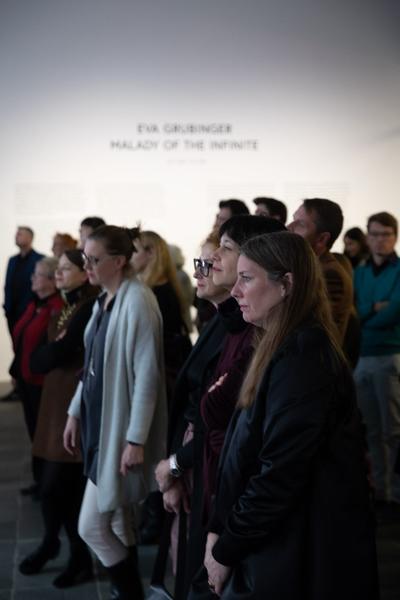 Belvedere 21: Eva Grubinger. (Vienna Art Week, 21.11.2019, Eröffnung) https://www.belvedere.at/eva-grubinger | Foto: eSeL Foto: eSeL.at - Lorenz Seidler