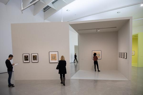 mumok: Forms Larger and Bolder - Eva Hesse Zeichnungen (16.11. - 16.2.2019) https://www.mumok.at/de/events/eva-hesse | Foto: eSeL Foto: eSeL.at - Lorenz Seidler