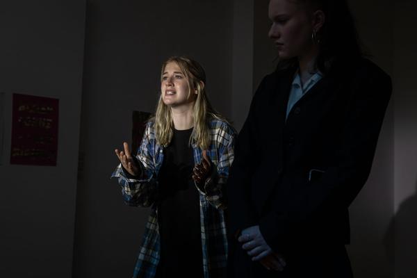 Volkskundemuseum Wien: Fake Reports. Culture Conntected Performance. SchülerInnen der 7. Klassen des BRG/BORG II  (16. - 24.5.2019, Generalprobe)  https://www.volkskundemuseum.at/performance_fakereports_1 | Foto: eSeL Foto: eSeL.at - Lorenz Seidler