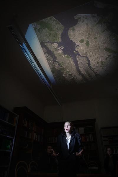 Volkskundemuseum Wien: Fake Reports. Culture Conntected Performance. SchülerInnen der 7. Klassen des BRG/BORG II  (16. - 24.5.2019, Generalprobe)  https://www.volkskundemuseum.at/performance_fakereports_1 | Foto: eSeL Foto: eSeL.at - Lorenz Seidler