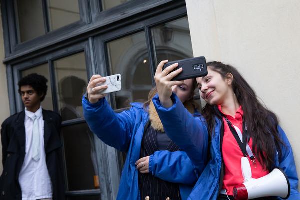 Volkskundemuseum Wien: Fake Reports. Culture Conntected Performance. SchülerInnen der 7. Klassen des BRG/BORG II  (16. - 24.5.2019, Generalprobe)  https://www.volkskundemuseum.at/performance_fakereports_1 | Foto: eSeL Foto: eSeL.at - Lorenz Seidler